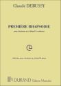 Rhapsodie no.1  pour clarinette et piano