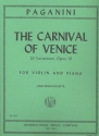 Carnival of Venice op.10 - 20 variations for violin and piano