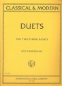 24 classical and modern Duets for 2 string basses