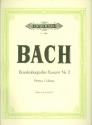 Brandenburgisches Konzert Nr.3 G-Dur BWV1048 fr Streichorchester und Bc Partitur