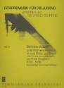 Beliebte Walzer und Moment musical fr 2 Flten und Gitarre Partitur und 2 Stimmen