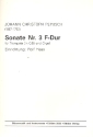 Sonate F-Dur Nr.3 fr Trompete (in C/B) und Orgel