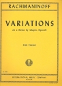 Variations on a Theme by Chopin op.22 for piano