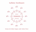 Tierkreis Nr.41 2/3 fr hohen Sopran (Tenor) und Klavier