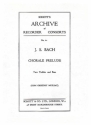 Choralvorspiel 'Herr Jesu Christ, dich zu uns wend' fr 2 Alt-Blockflten und Bassblockflte STIMMEN