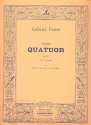 Quatuor op.15,1 ut mineur pour piano, violon, alto et violoncelle, partition et parties