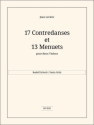 17 CONTREDANSES ET 13 MINUETS FUER 2 VIOLINEN SCHOCH, RUDOLF,  ED  PARTITUR