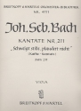 Schweigt stille plaudert nicht Kantate Nr.211 BWV211 Viola