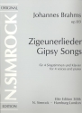 Zigeunerlieder op.103 für Chor und Klavier