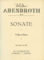 Sonate op.26 für Violine und Klavier