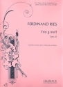 Trio op.28 fr Klavier, Klarinette (oder Violine und Violoncello) Partitur und 3 Stimmen