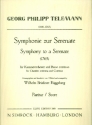 Sinfonie zur Serenate fr Orchester Partitur und Stimmen