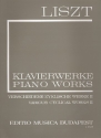 Klavierwerke Serie 1 Band 10 Verschiedene zyklische Werke Band 2