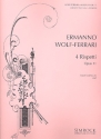 4 Rispetti op.11 fr tiefe Singstimme und Klavier