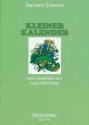 Kleiner Kalender 12 Chorlieder fr gem Chor Partitur (dt)