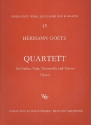 Quartett op.6 fr Klavier, Violine, Viola und Violoncello