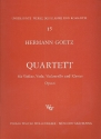 Quartett op.6 fr Klavier, Violine, Viola und Violoncello