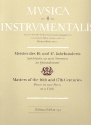 Meister des 16. und 17. Jahrhunderts fr 2 Blockflten (SA) Musica instrumentalis