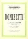 Concertino G-Dur fr Englischhorn und Orchester fr Englischhorn und Klavier