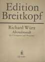 Turmmusik Nr.4 fr 3 Trompeten, und 3 Posaunen Partitur und 6 Stimmen