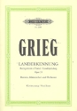 Landerkennung op.31 fr Bariton solo, Mnnerchor und Orchester Klavierauszug (dt/en/fr/norw)