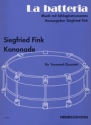 KANONADE FUER TROMMEL-QUARTETT  PARTITUR