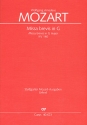 Missa brevis G-Dur KV140 fr Soli, Chor, Orchester Partitur