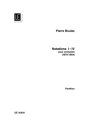 Notations 1-4 pour orchestre Partitur (1945) Groformat