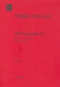 Messagesquisses pour violoncelle principale et 6 violoncelles Partitur