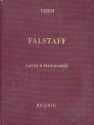 Falstaff commedia lirica in tre atti edizione canto/piano (it/en) rilegata