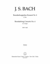 Brandenburgisches Konzert G-Dur Nr.4 BWV1049 Violone / Kontrabass