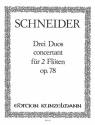 3 Duos concertant op.78 fr 2 Flten