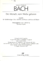 Der Mensch, vom Weibe geboren fr gem Chor (SSATB) und Bc ad lib. Partitur (dt/en)