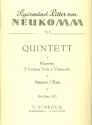 Quintett op.8 für Klarinette und Streichquartett Partitur und Stimmen