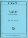 Suite d minor op.22 for 2 cellos parts
