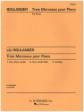 3 Morceaux pour piano