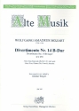 Divertimento B-Dur Nr.14 KV270 für Flöte, Oboe, Klarinette, Horn in F und Fagott Stimmen