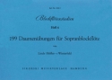 Blockfltenstudien Band 6 199 Daumenbungen fr Sopranblockflte