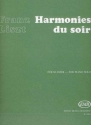 Harmonies du soir fr Klavier