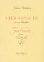 4 Sonaten aus op.1 fr 2 Altblockflten Partitur