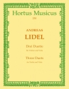 Drei Duette  fr Violine und Viola Spielpartitur