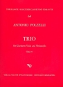 Trio op.4 fr Klarinette, Viola und Violoncello Stimmen