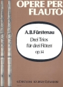 3 Trios op.14 fr 3 Flten Stimmen