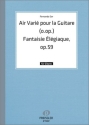 Air varie o.op. / Fantasie lgiaque op. 59 pour la guitare