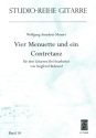 VIER MENUETTE UND EIN CONTRETANZ FUER DREI GITARREN FREI BEARBEITET BEHREND, SIEGFRIED, ED