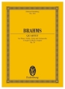 Quartette A-Dur op.26 fr Klavier und Streichtrio Studienpartitur
