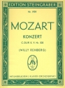 Konzert C-Dur KV503 fr Klavier und Orchester fr 2 Klaviere