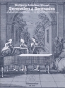 Serenade C-Dur Nr.4-5 nach KV439b  fr 3 Melodie-Instrumente Partitur und Stimmen