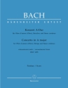 Konzert A-Dur BWV1055 für Oboe d'amore (Oboe), Streicher und Bc Partitur