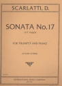 Sonata G major no.17 for trumpet and piano
